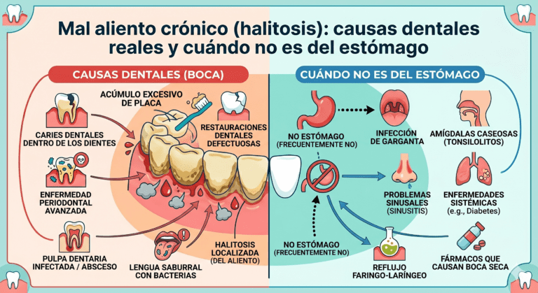Mal aliento crónico